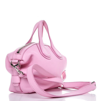 Givenchy Waxed Calfskin Micro Nightingale Bright Pink 3 of 7