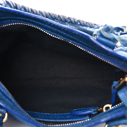 Balenciaga Agneau Giant 12 Gold Hardware Mini City Bleu Lazuli 6 of 14