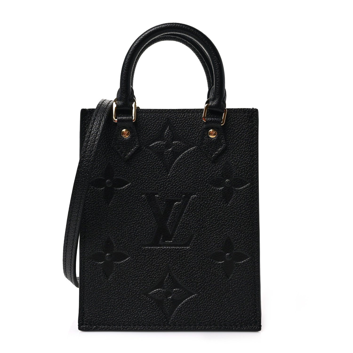 Louis Vuitton Empreinte Monogram Giant Petit Sac Plat Black 1 of 7