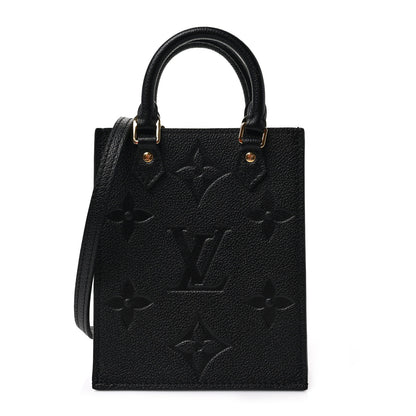 Louis Vuitton Empreinte Monogram Giant Petit Sac Plat Black 1 of 7