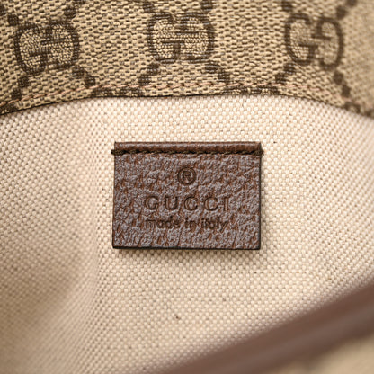 Gucci GG Supreme Monogram Neo Vintage Web Belt Bag Brown 6 of 10