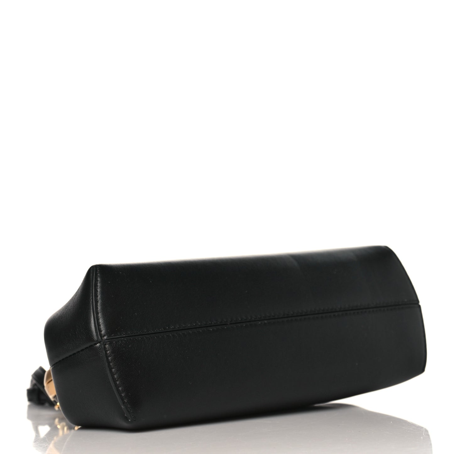 Shiny Nappa Small Fendi First Black