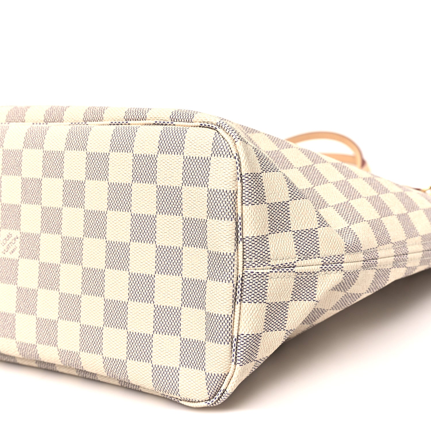 Louis Vuitton Damier Azur Neo Neverfull MM Rose Ballerine 9 of 9