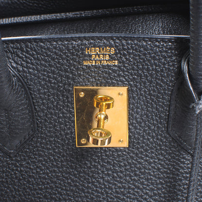 Hermes Togo Birkin 30 Black 6 of 8