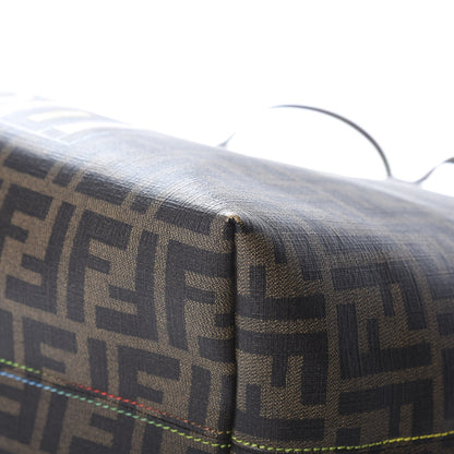 Fendi Zucca Spalmati Print Large Roll Tote Tobacco Multicolor 15 of 22