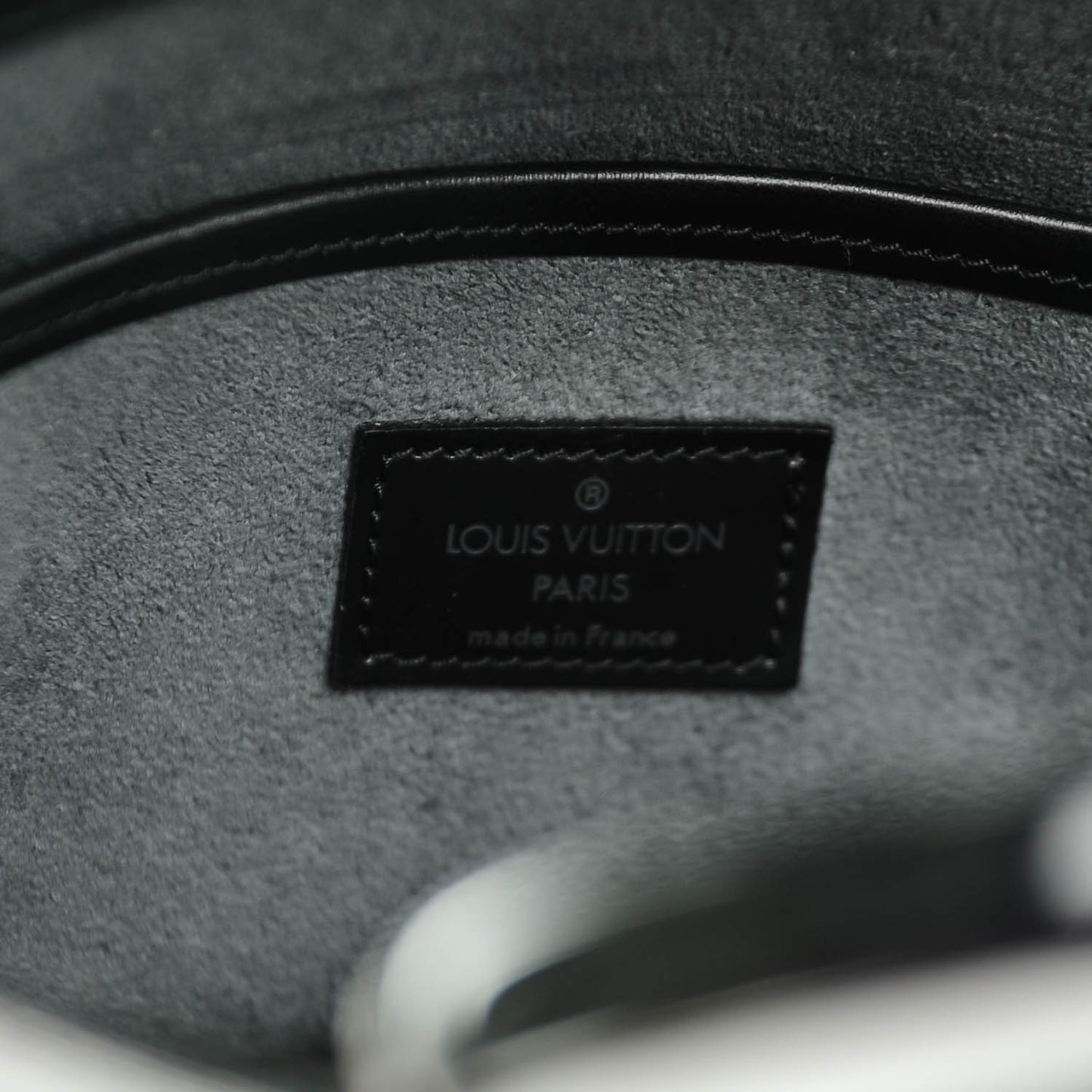 Epi Demi Lune Tote Black