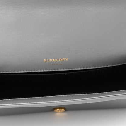Burberry Lambskin Quilted Small Lola Bag Grey 5 of 10