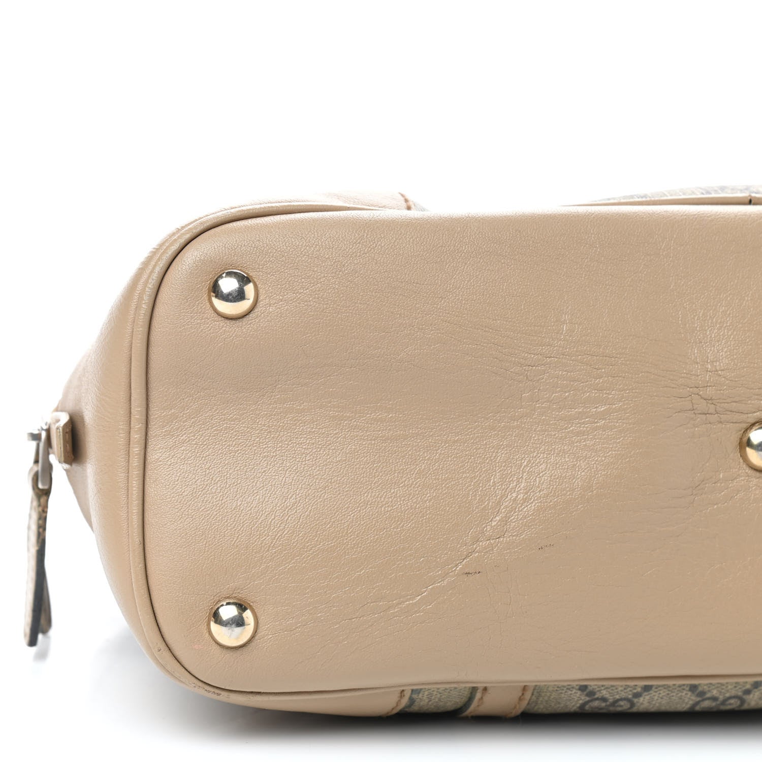 Gucci GG Supreme Monogram Small Nice Top Handle Dome Bag Beige 5 of 12