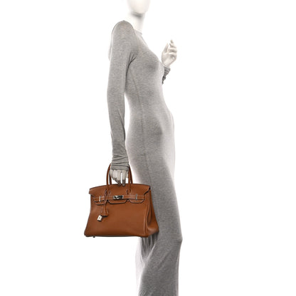 Hermes Togo Birkin 30 Gold 2 of 11