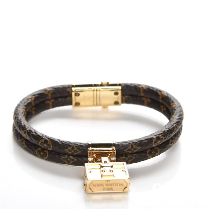 Louis Vuitton Monogram Petit Malle Bracelet 17 1 of 4