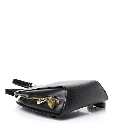 Louis Vuitton Epi Mabillon Backpack Black 3 of 17