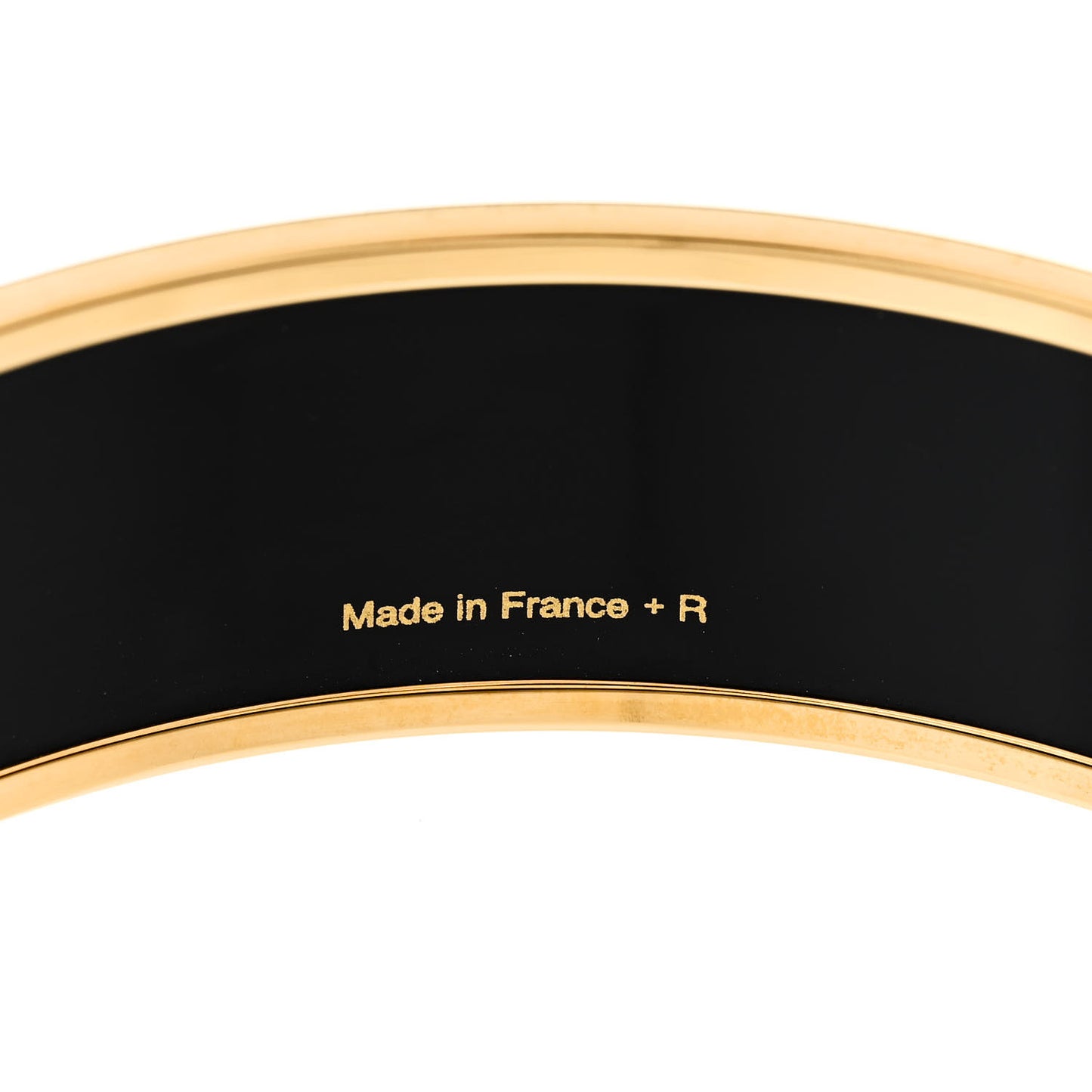 Enamel Printed Wide Concours D'Etriers Bracelet 70