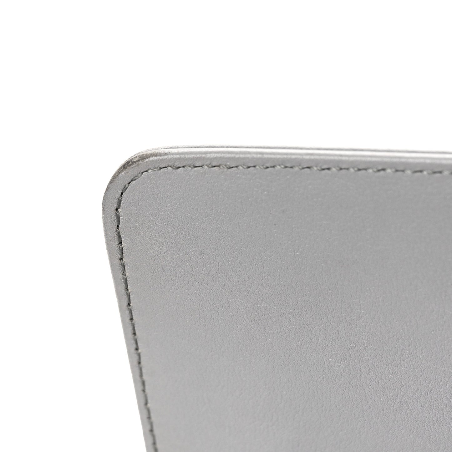 Lambskin Quilted Medium Boy Flap Grey