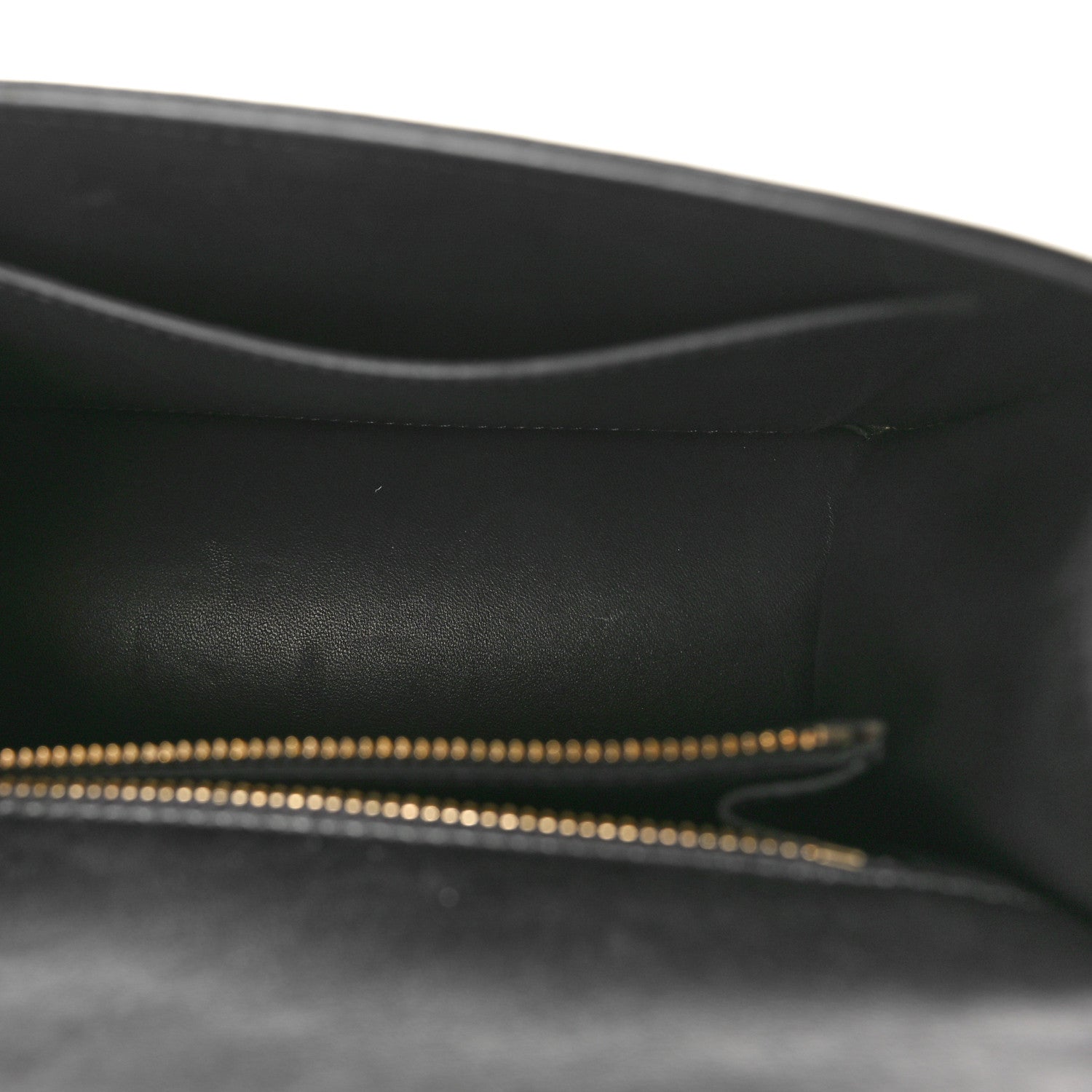 Christian Dior Glossy Calfskin Shagreen Badge Diorama Club Bag Black 5 of 10