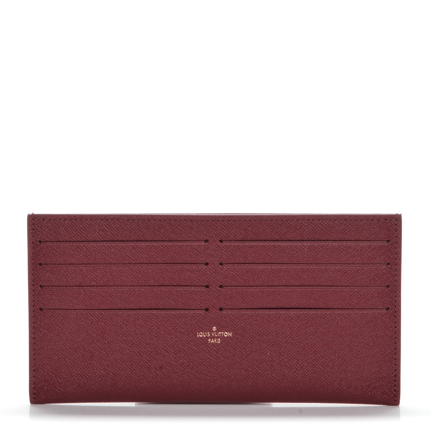 Louis Vuitton Calfskin Felicie Card Holder Insert Fuchsia 1 of 6