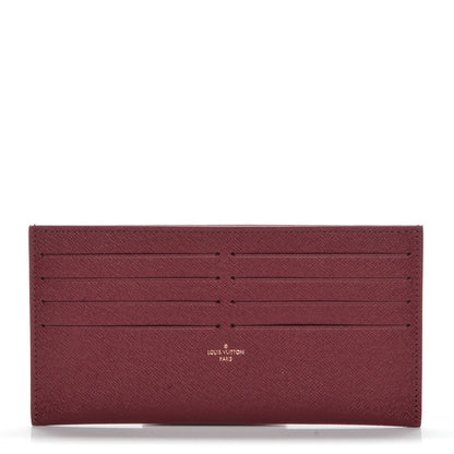 Louis Vuitton Calfskin Felicie Card Holder Insert Fuchsia 1 of 6