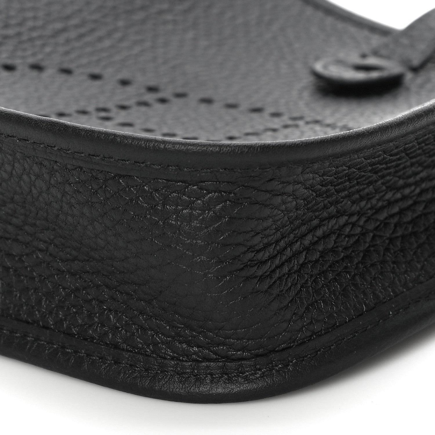 Hermes Taurillon Clemence Evelyne TPM Black 9 of 10