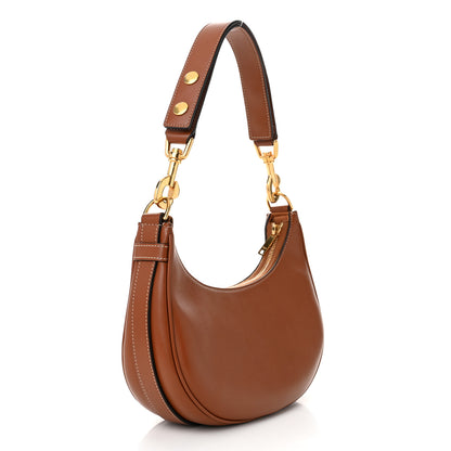 Celine Smooth Calfskin Medium Strap Ava Shoulder Bag Tan 3 of 9