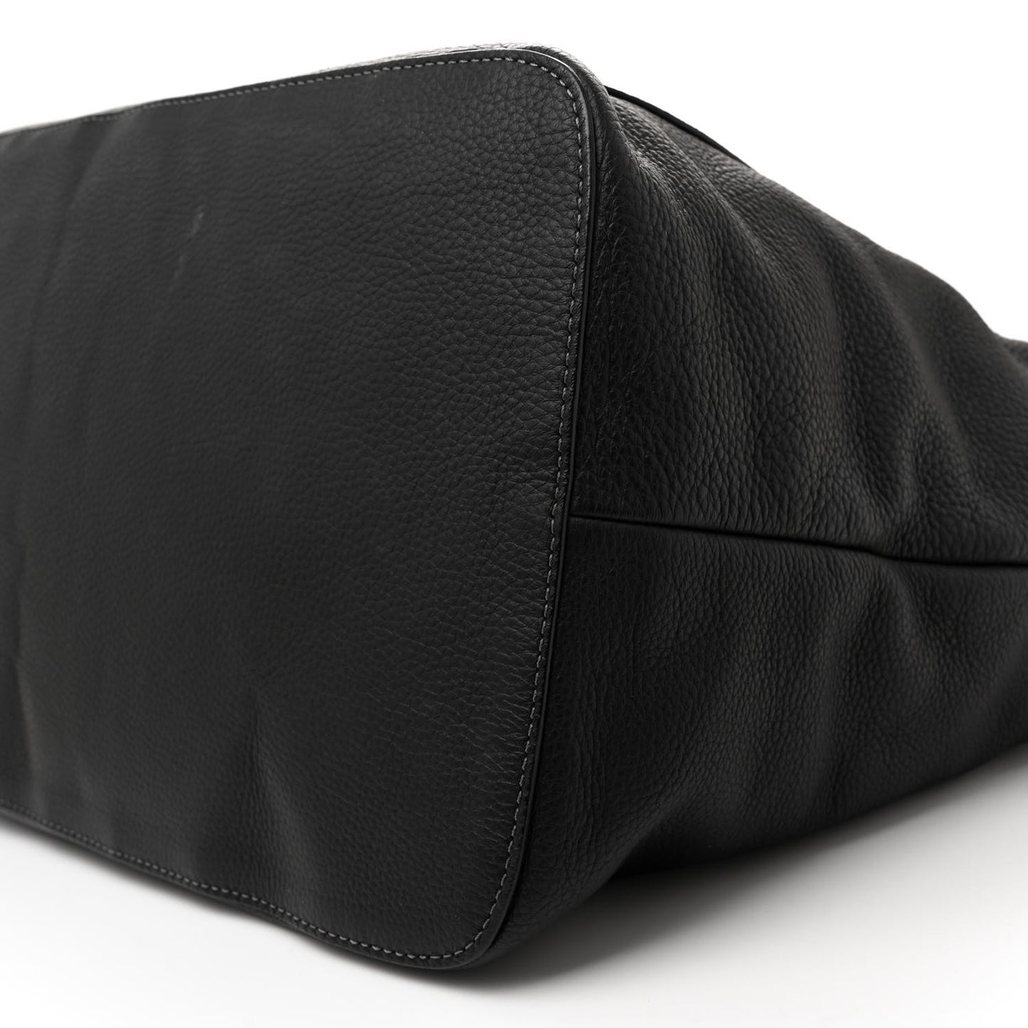 Calfskin Large New Marcie Tote Black