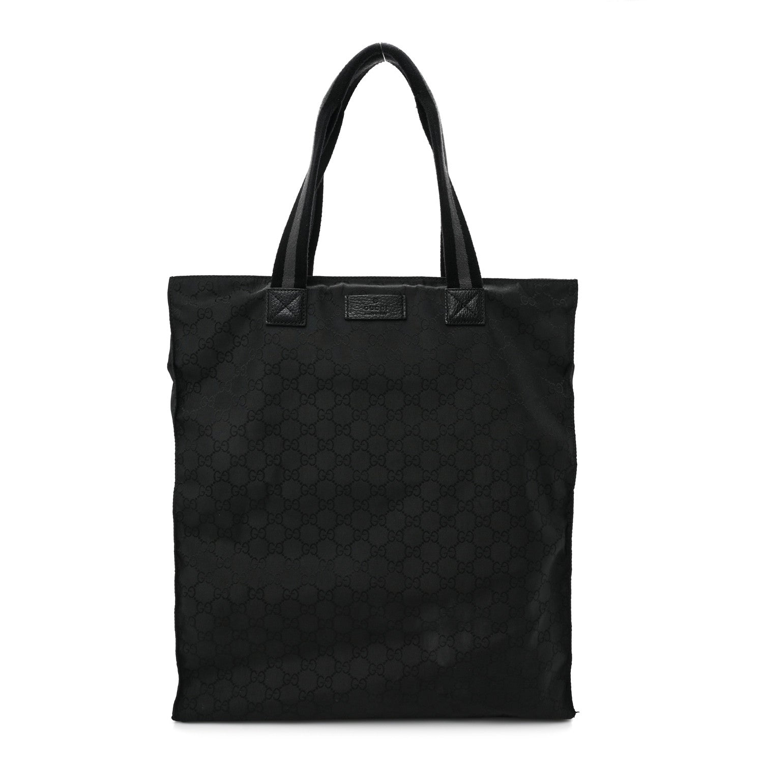 Gucci Nylon Monogram Vertical Tote Black 1 of 10