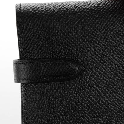 Hermes Epsom Kelly Longue Wallet Black 5 of 13