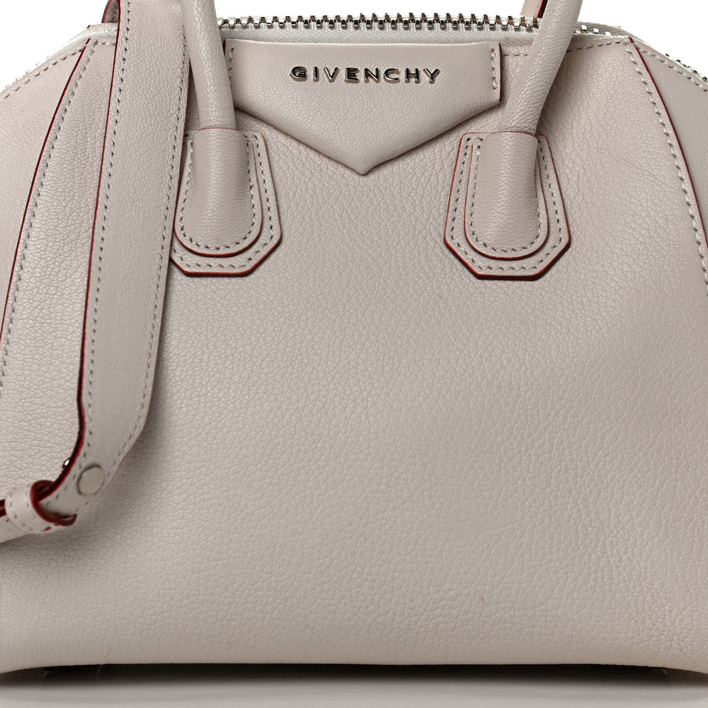 Sugar Goatskin Mini Antigona White