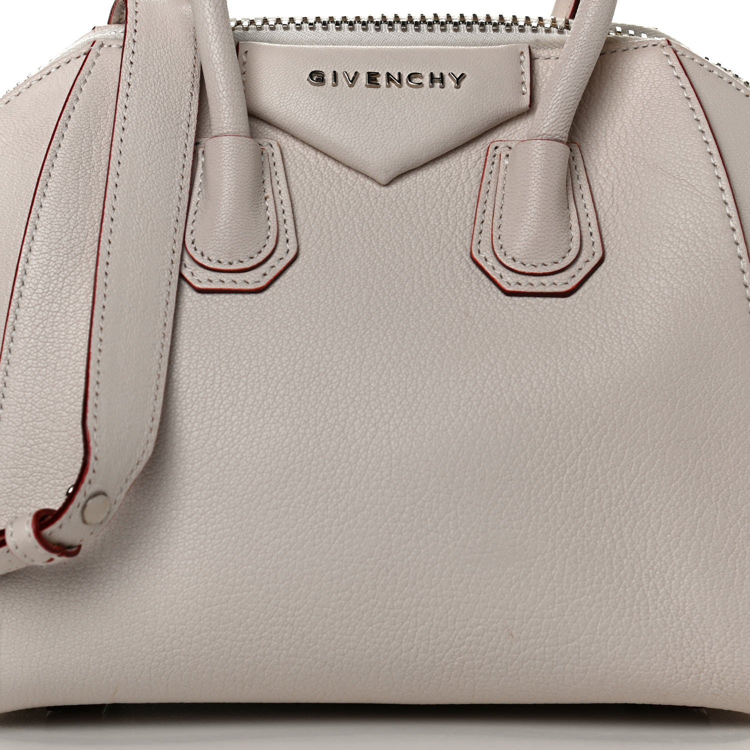 Givenchy Sugar Goatskin Mini Antigona White 8 of 11