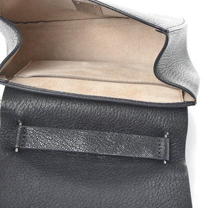 Chloe Grained Lambskin Mini Drew Shoulder Bag Black 5 of 8
