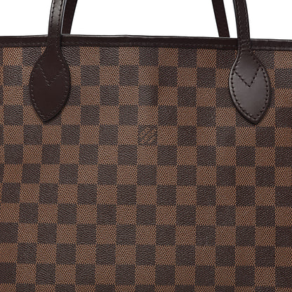 Louis Vuitton Damier Ebene Neo Neverfull MM Rose Ballerine 16 of 16