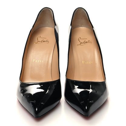 Christian Louboutin Patent Hot Chick 100 Pumps 38 Black 2 of 7