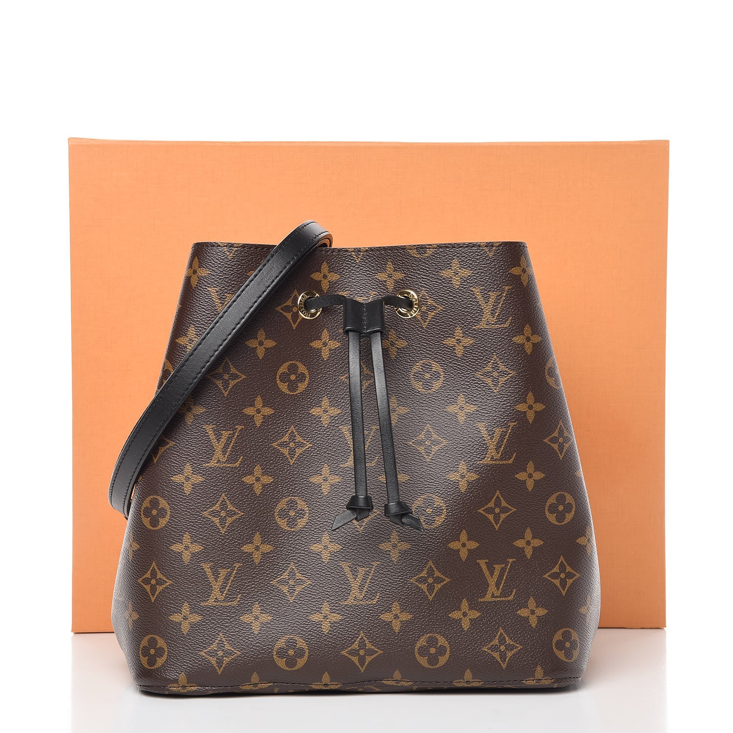 Louis Vuitton Monogram Neonoe MM Black 9 of 9
