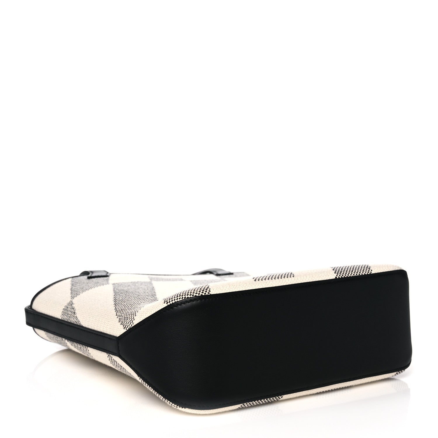 Hermes Swift H Canvas Cabas H En Biais 27 Black Ecru 4 of 10
