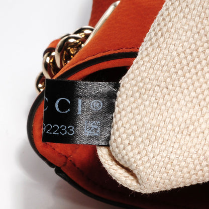 Gucci Vitello Range Medium Soho Chain Shoulder Bag Old Whisky 8 of 9