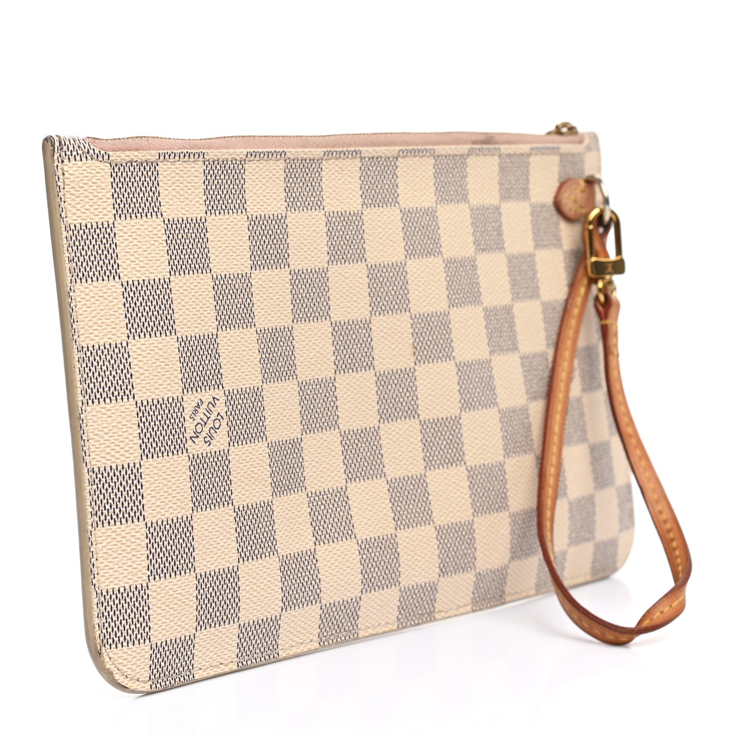 Damier Azur Neverfull MM GM Pochette Rose Ballerine