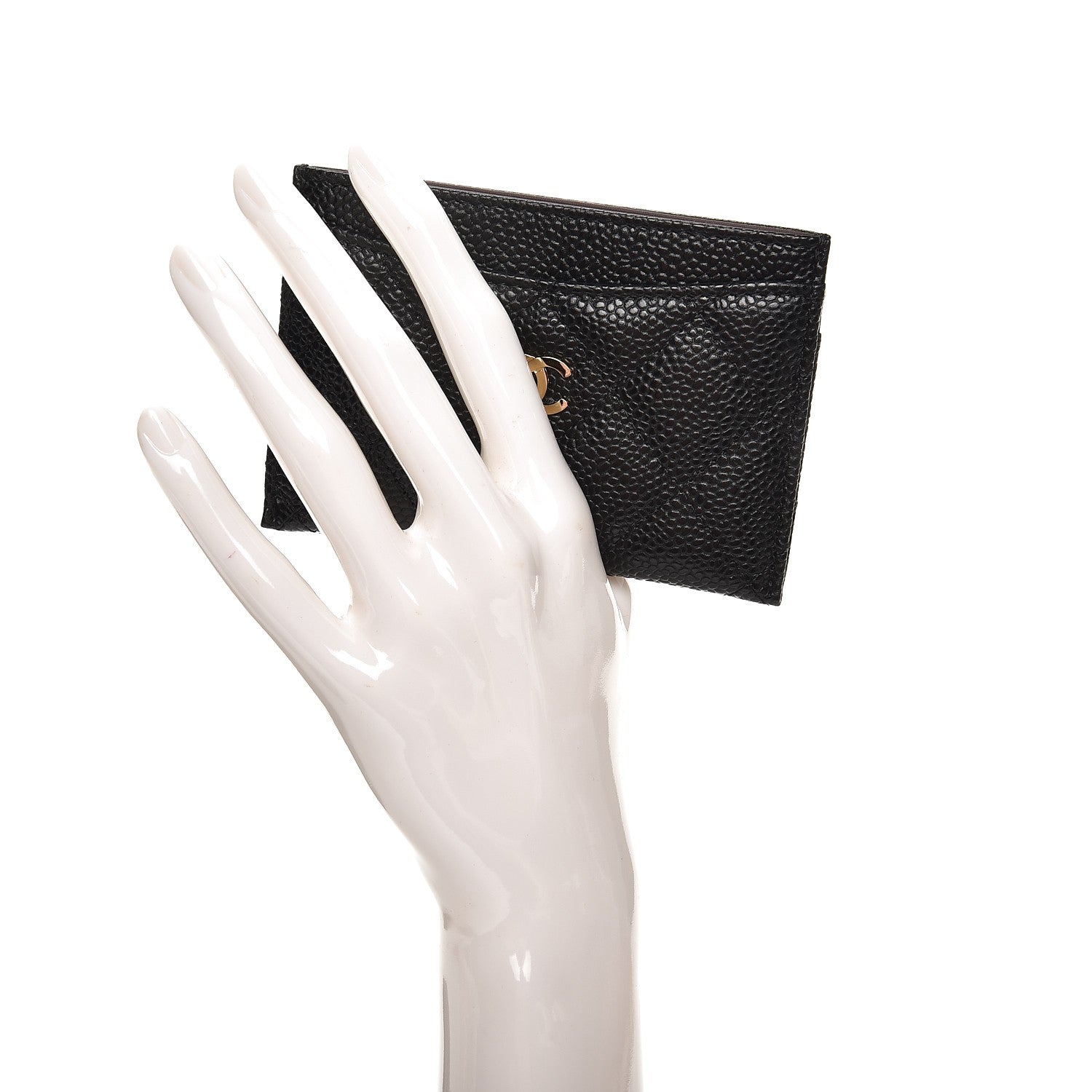 Chanel Caviar Quilted Card Holder Black 2 of 9