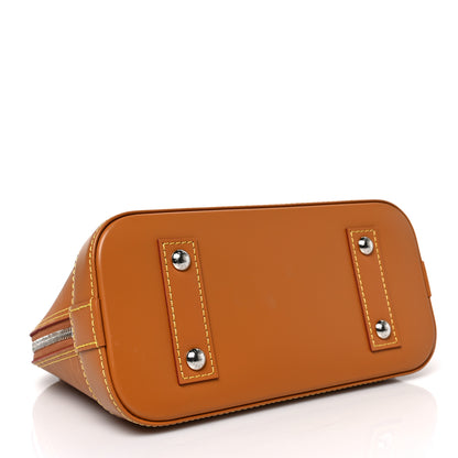 Louis Vuitton Epi Jacquard Alma BB Honey Gold 7 of 17