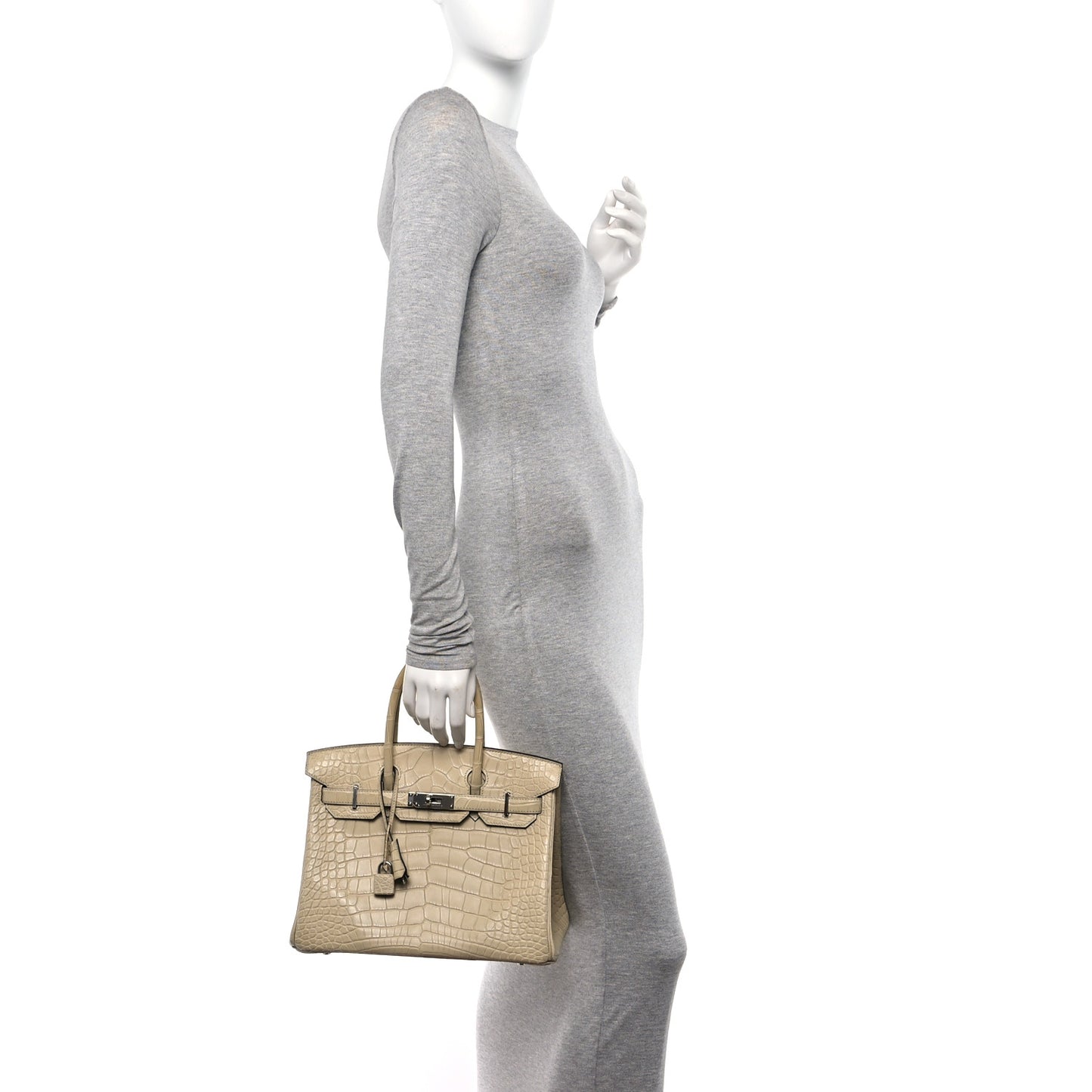 Matte Alligator Birkin 30 Trench