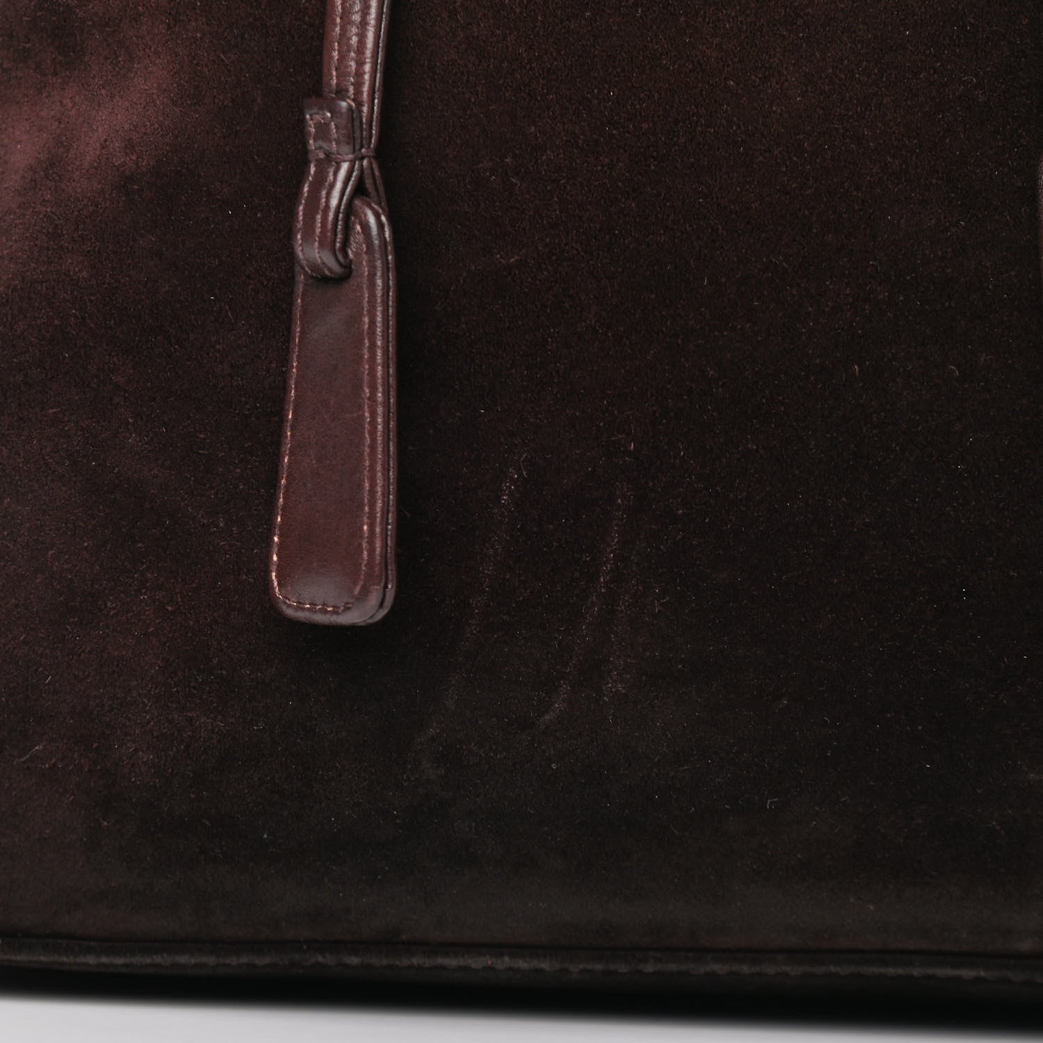 Chanel Suede CC Drawstring Backpack Brown 4 of 4