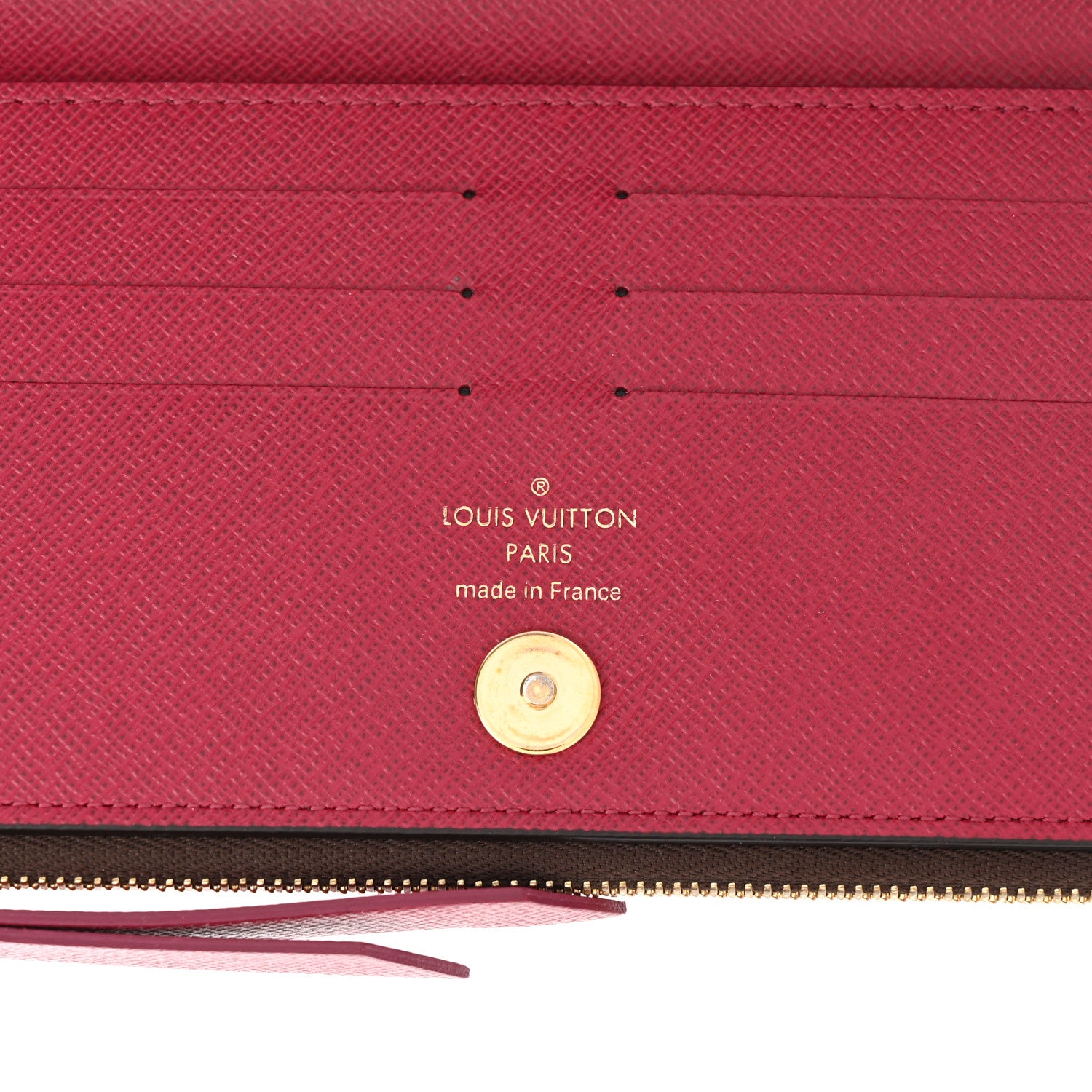 Louis Vuitton Monogram Adele Wallet Fuchsia 6 of 10