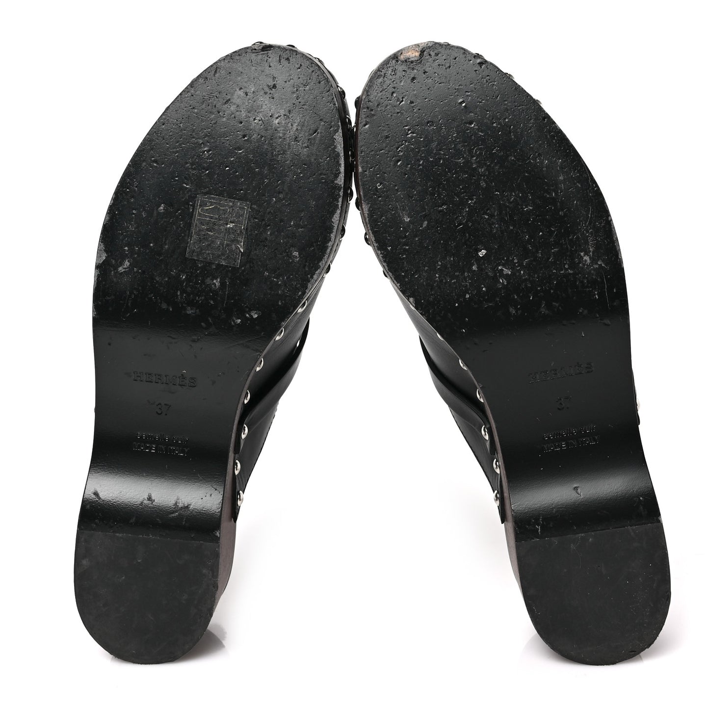 Calfskin Carlotta Mules 37 Black