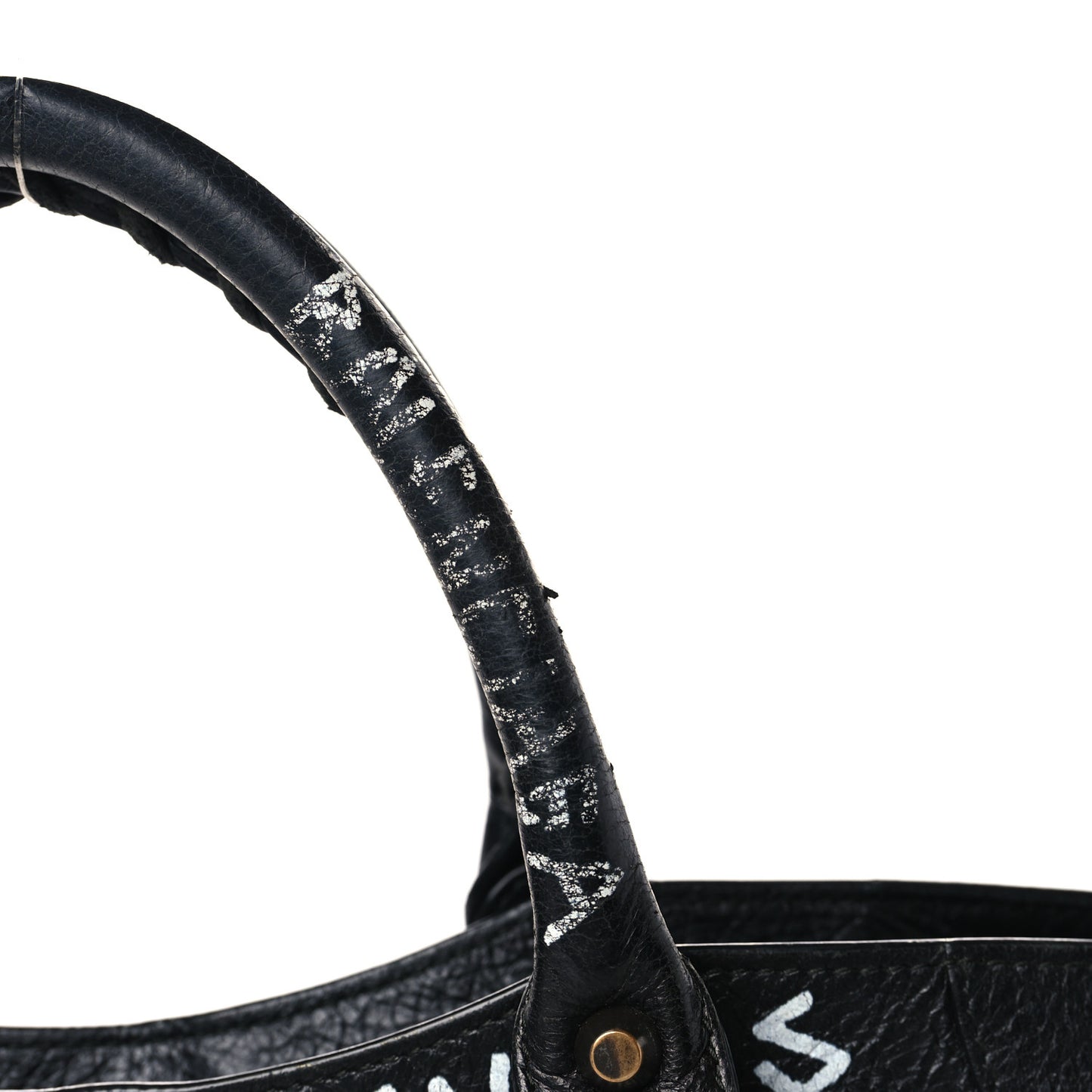 Agneau Arena Graffiti All Over Classic Hardware City Black White