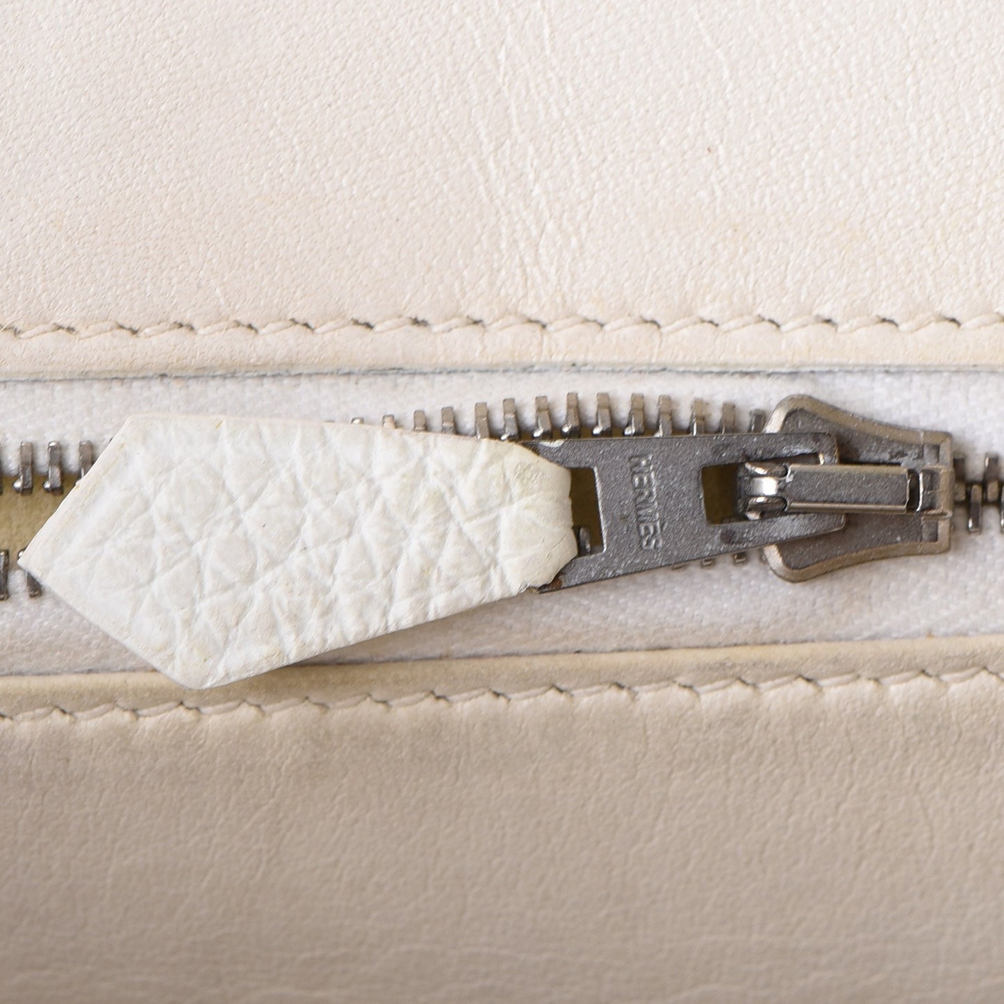 Taurillon Clemence Birkin 30 White