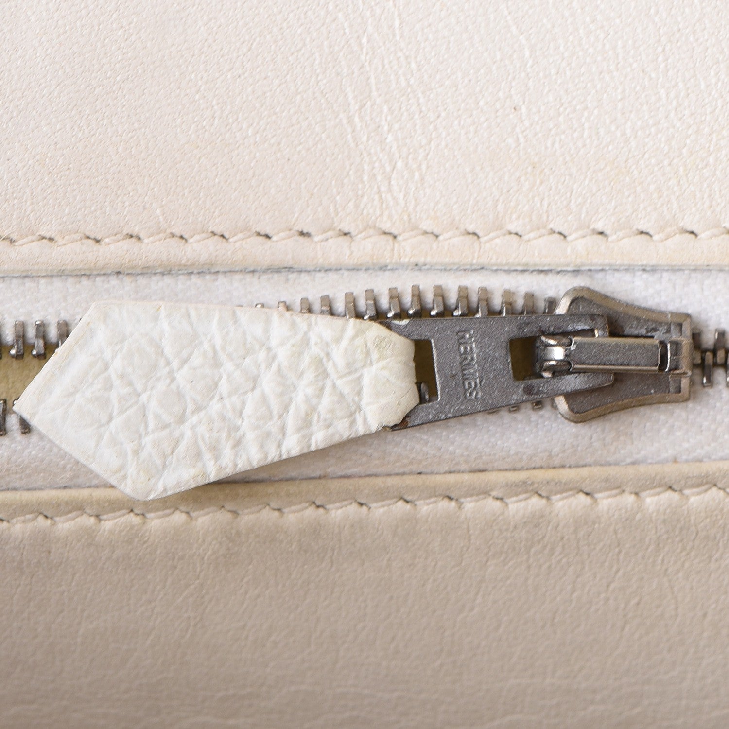 Hermes Taurillon Clemence Birkin 30 White 14 of 44