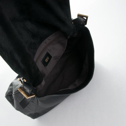 Fendi Calfskin Big Forever Mama Baguette Black 11 of 11