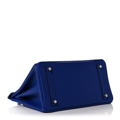 Hermes Epsom Birkin 30 Bleu Electrique 4 of 34