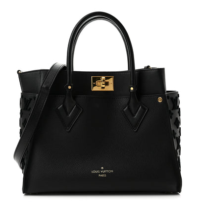 Louis Vuitton Calfskin Monogram Tufting On My Side Black 1 of 9
