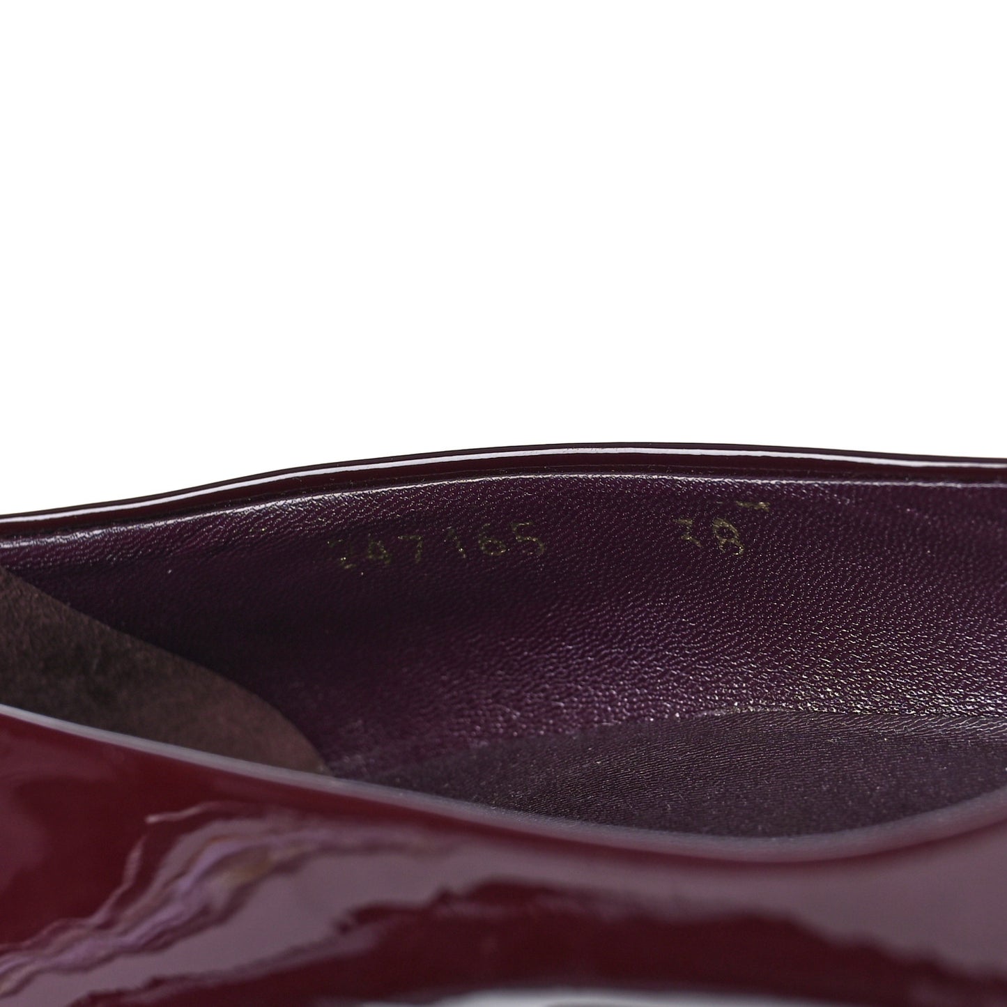 Patent Platform Pumps 38 Bordeaux