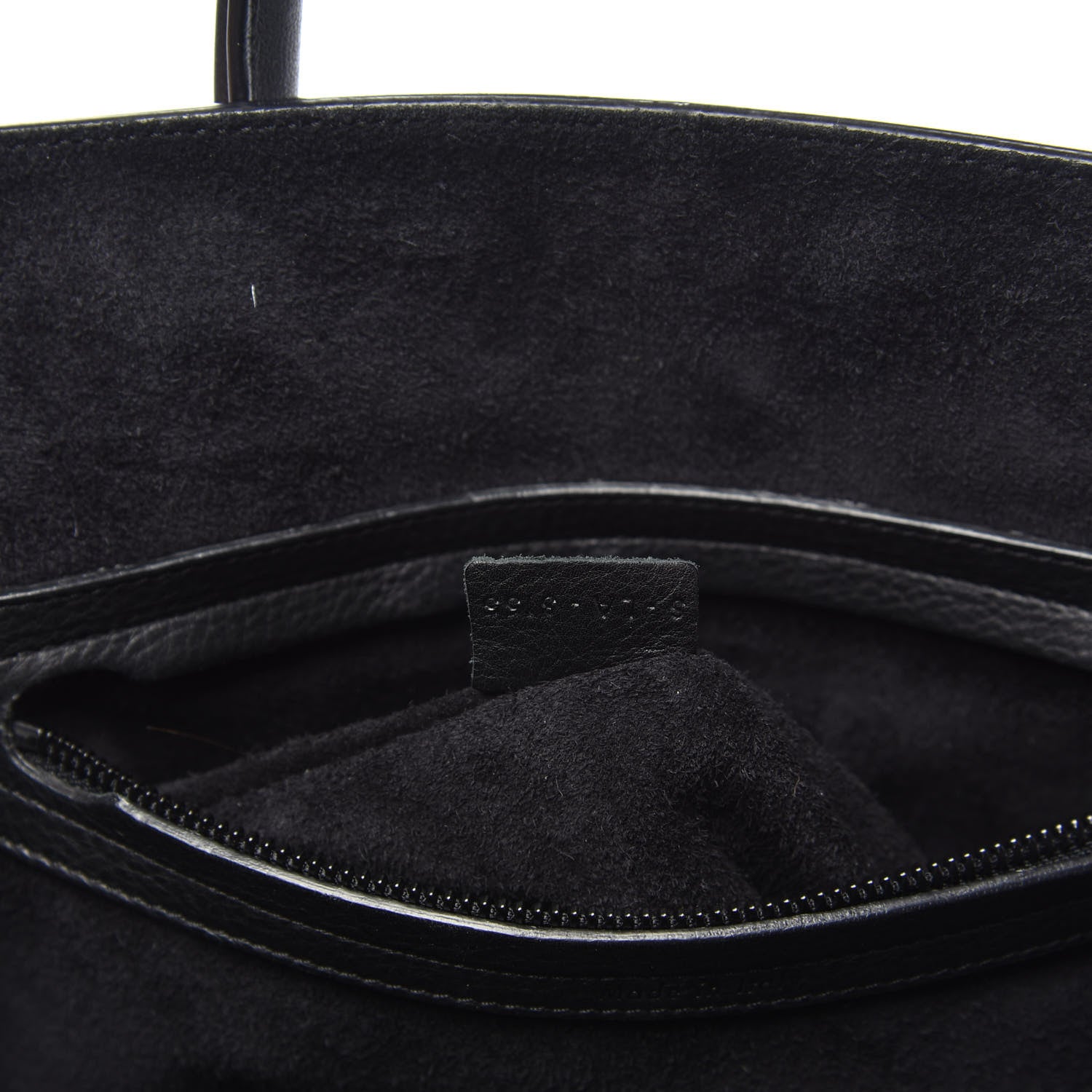 Celine Grained Calfskin Medium Phantom Luggage Black 6 of 19