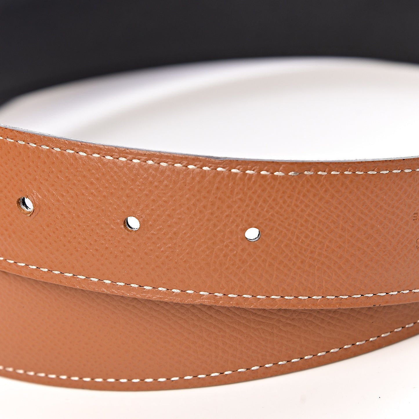 Swift Epsom 32mm H Belt 95 Black Gold