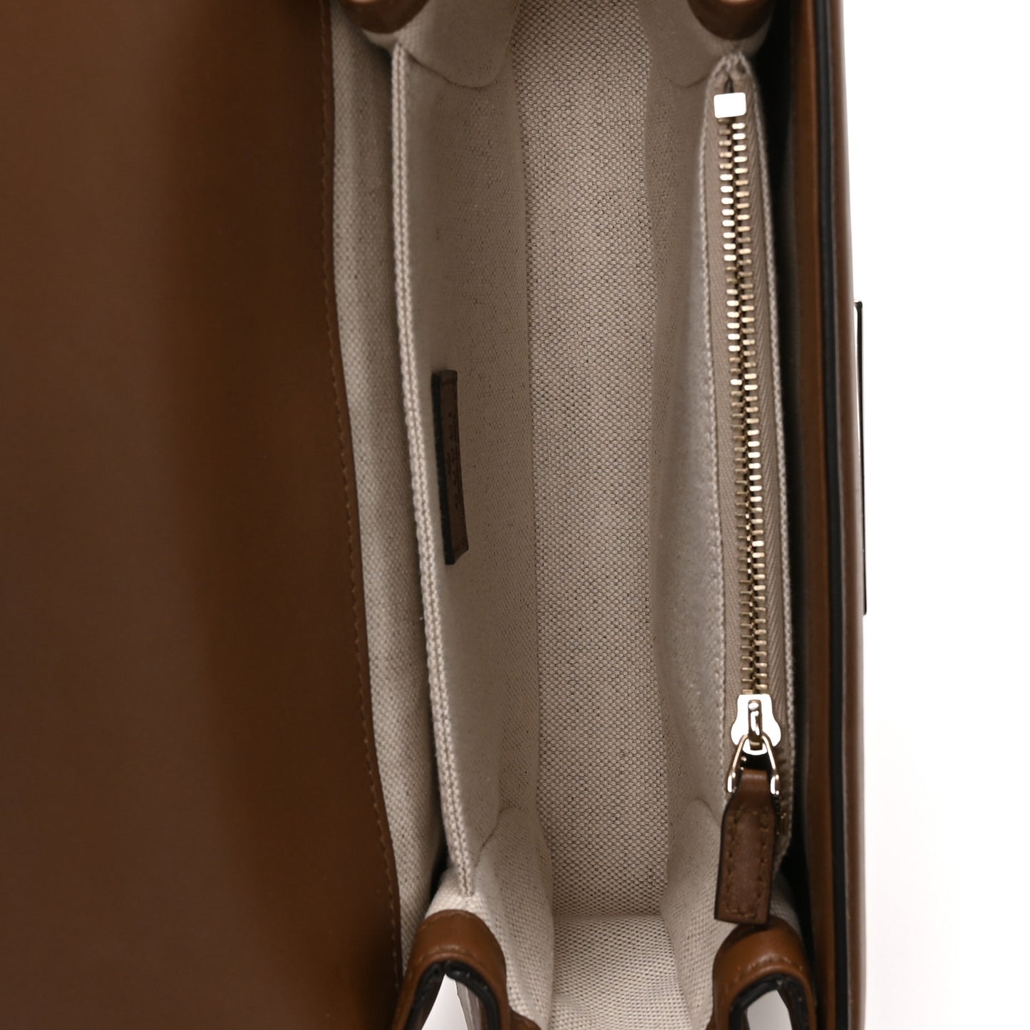 Suede Microguccissima Go Small Shoulder Bag Brown